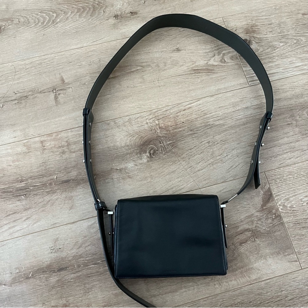 All Saints black shoulder bag - Picture 2 of 6